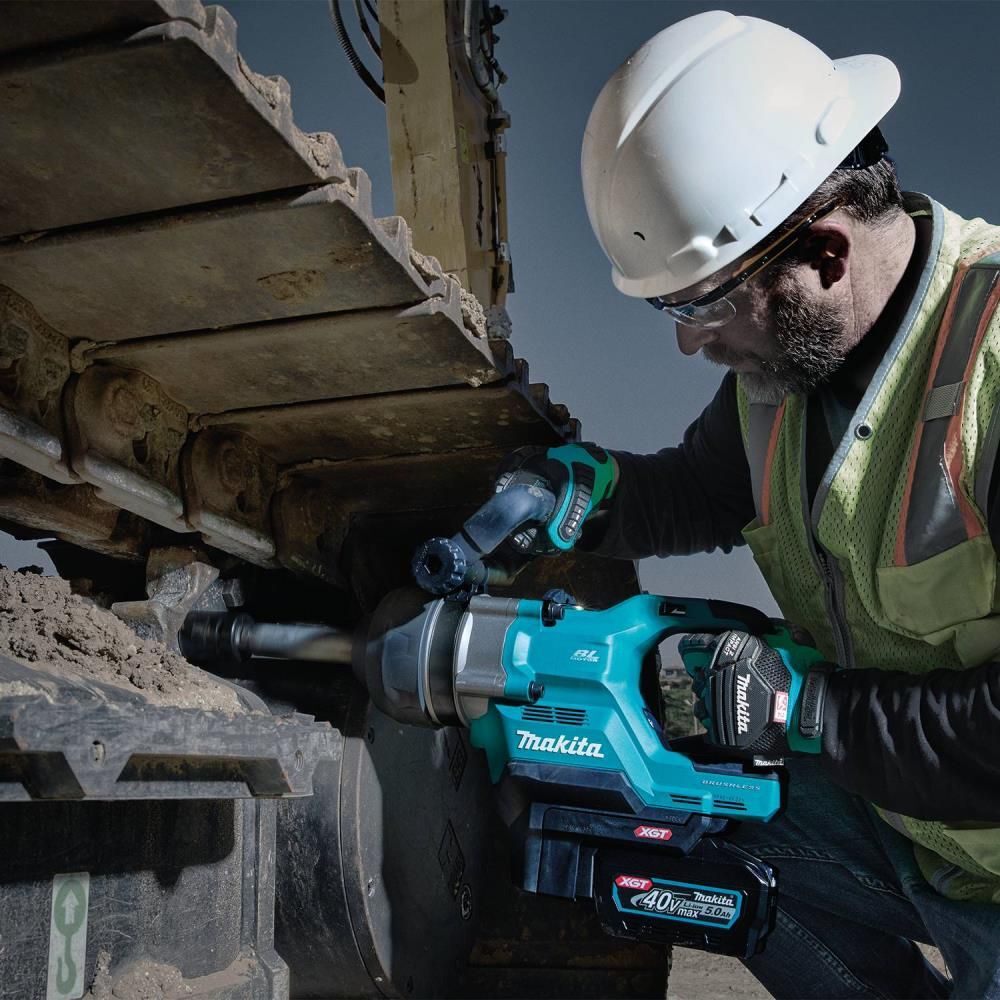 Makita 40V Max XGT Brushless Cordless 1 Inch Square Drive D-Handle Impact Wrench with Friction Ring Kit, large image number 9