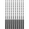 Makita 3/16in x 6in SDS-Plus Bit, 2-Cutter, 10pk, small image number 1