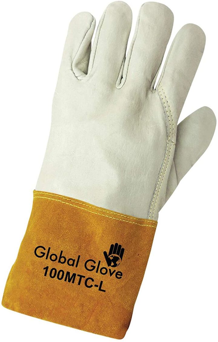Global Glove X-Large Premium Grain Cowhide Mig/Tig Welder Gloves, large image number 1