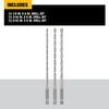 DEWALT 3-Piece Impact Ready Masonry Bit Set, small image number 2