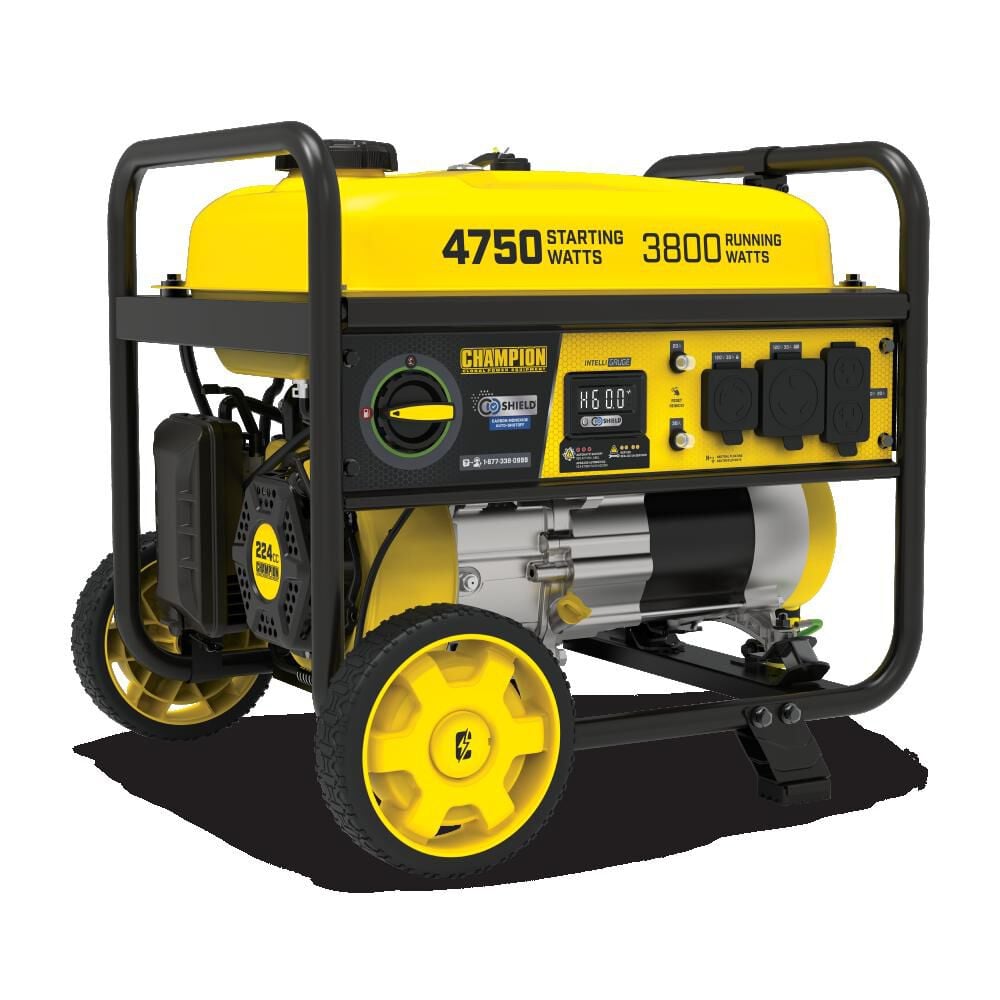 Champion Power Equipment 4750 Watt Gas Powered 50 State Portable Generator with CO Shield – 201207