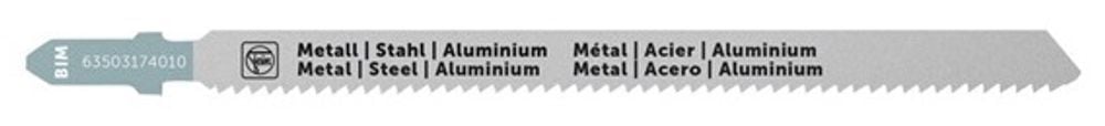 Fein 4-3/8 Inch 12 TPI BiMetal Jigsaw Blades, 5 Pack, large image number 2