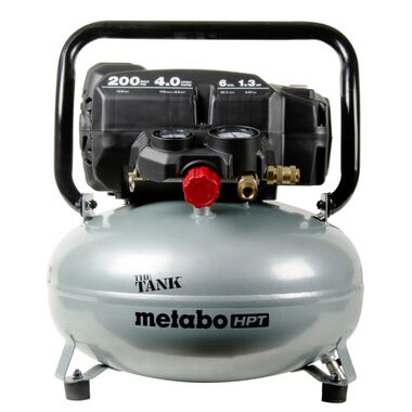 Metabo HPT The Tank 6 Gallon 200 PSI Job Site Compressor