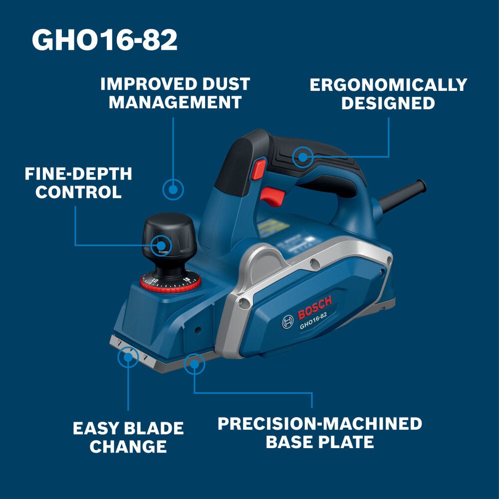 Bosch 2.6-Amp 3-1/4 Inch Planer, large image number 2