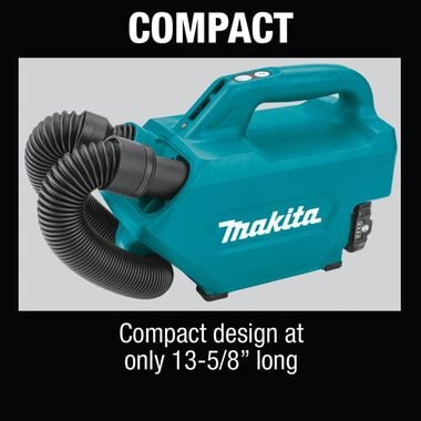Makita 12V Max CXT Lithium-Ion Cordless Vacuum Kit (2.0Ah), large image number 12