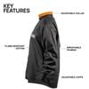 Klein Tools Flame-Resistant Welding Jacket, Black, Large, small image number 2