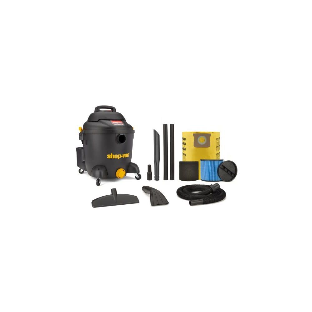 Shop Vac Contractor Series Wet/Dry Vacuum 10 Gallon 4.5 Peak HP 9627006 ...