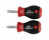 Wiha SoftFinish Stubby Slotted & Phillips Screwdriver Set 2 Piece, small