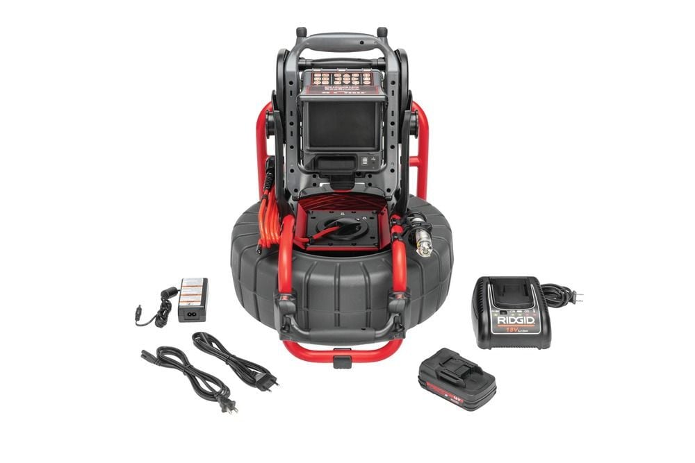 Ridgid SeeSnake Compact2 System with Monitor Battery & Charger, large image number 2