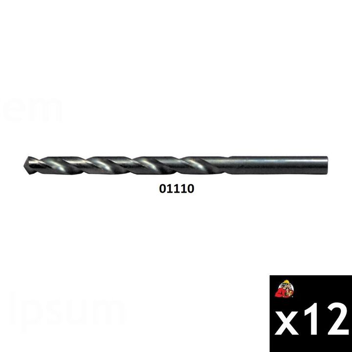 Viking Drill 3/16 Inch Type 240 HSS Jobber Length Drill Bit Bundle, 6 Pieces, large image number 1