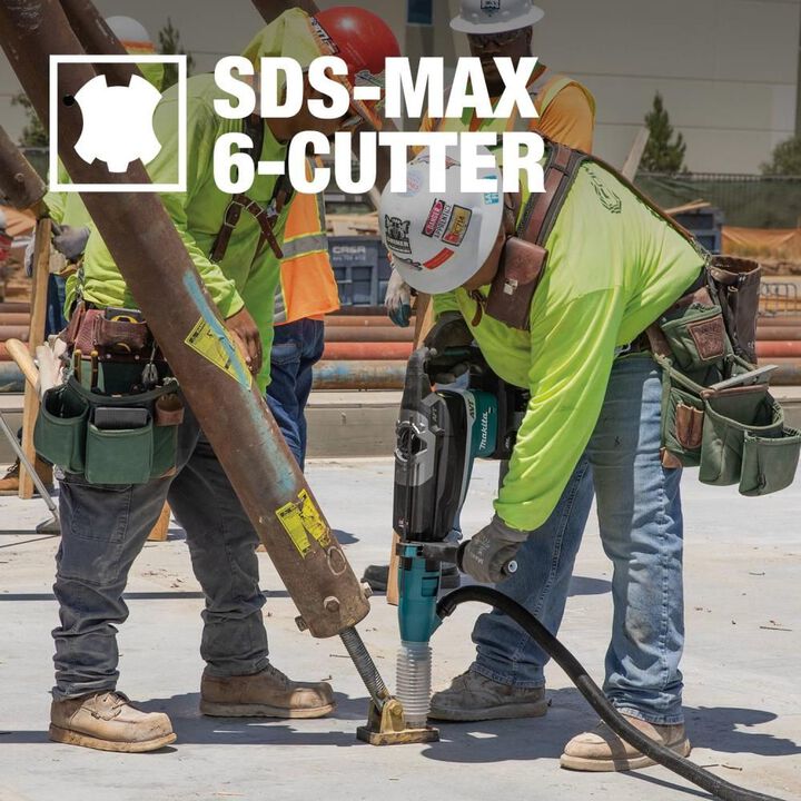 Makita 1 1/2in x 21in SDS MAX Bit 6 Cutter, large image number 2