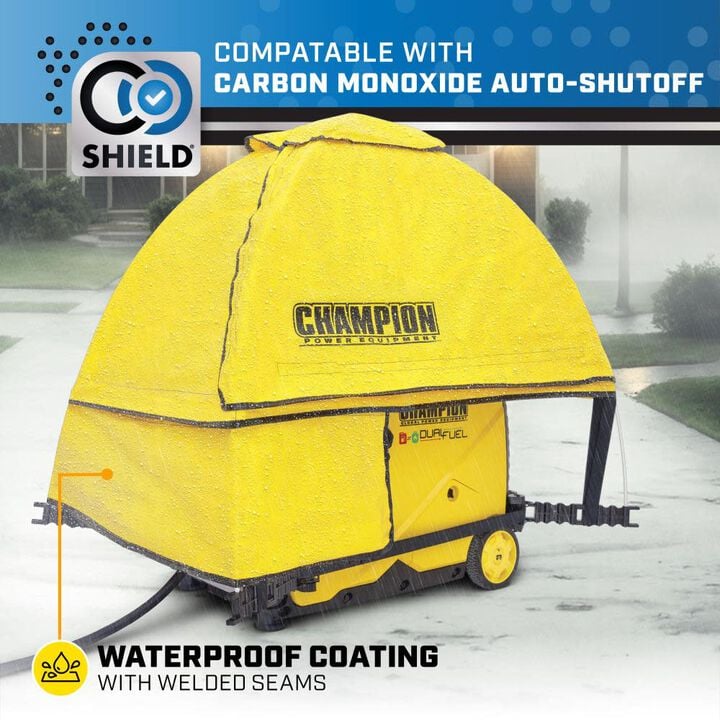 Champion Power Equipment Shield Severe Weather Inverter Generator Cover by GenTent for 2000 to 8500 Starting Watt Inverters, large image number 3