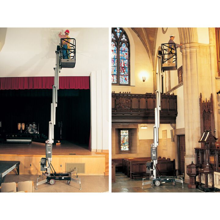 JLG 25AM AC Power Push Around Vertical Mast Lift, large image number 1