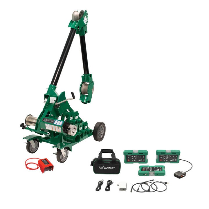 Greenlee GX10 10k Tugger Package with VersiBoom and Pull Connect