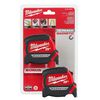 Milwaukee 25' Compact Wide Blade Magnetic Tape Measure 2-Pack, small