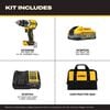 DEWALT 20V MAX XR 1/2 Inch Hammer Drill 5 Ah Kit, small image number 3