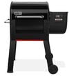 Weber Smoque 22 Inch Wood Fired Pellet Smoker, Black, small image number 1