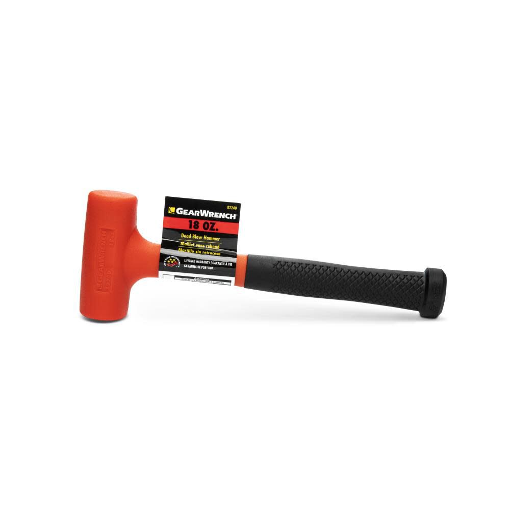 GEARWRENCH Dead Blow Hammer Polyurethane Head 18 oz 82240 Acme Tools