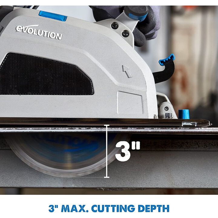Evolution Power Tools 8 1/4in Heavy Duty Metal Cutting Circular Saw, large image number 2