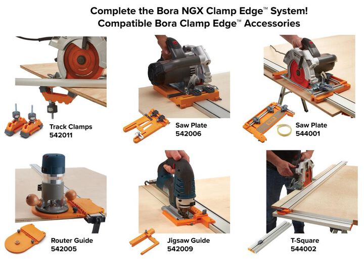 Bora Portamate NGX Clamp Edge 36in, large image number 5