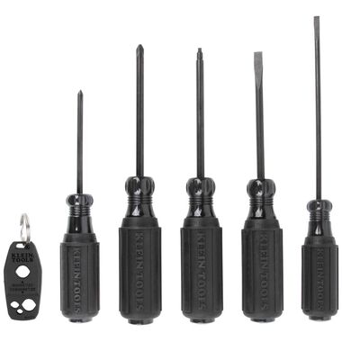 Klein Tools Blackout Screwdriver Set, 6-Piece, large image number 5