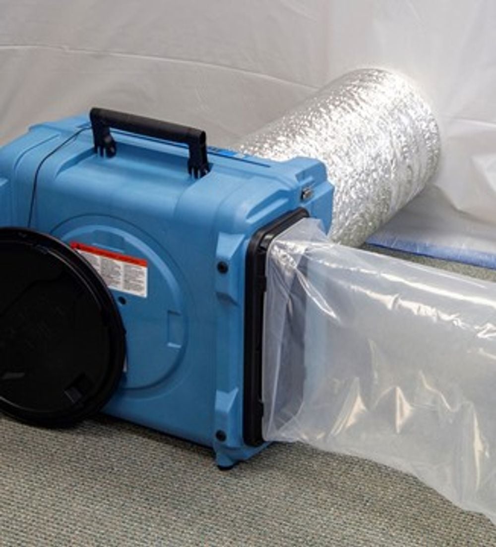 Dri-Eaz 22 Inch Lay Flat Ducting for AP 700 and HEPA 700, large image number 3