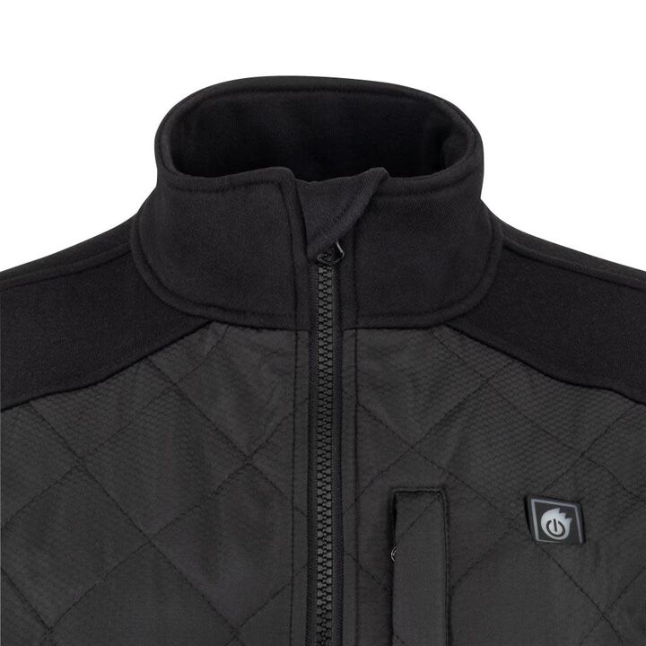 DEWALT Womens Hybrid Heated Jacket, Black, Small, large image number 2