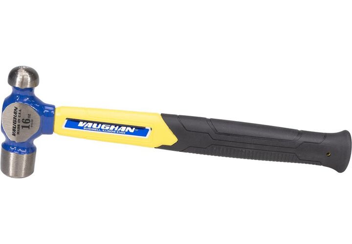Vaughan 16 Oz Ball Pein Hammer with Fiberglass Handle, large image number 3