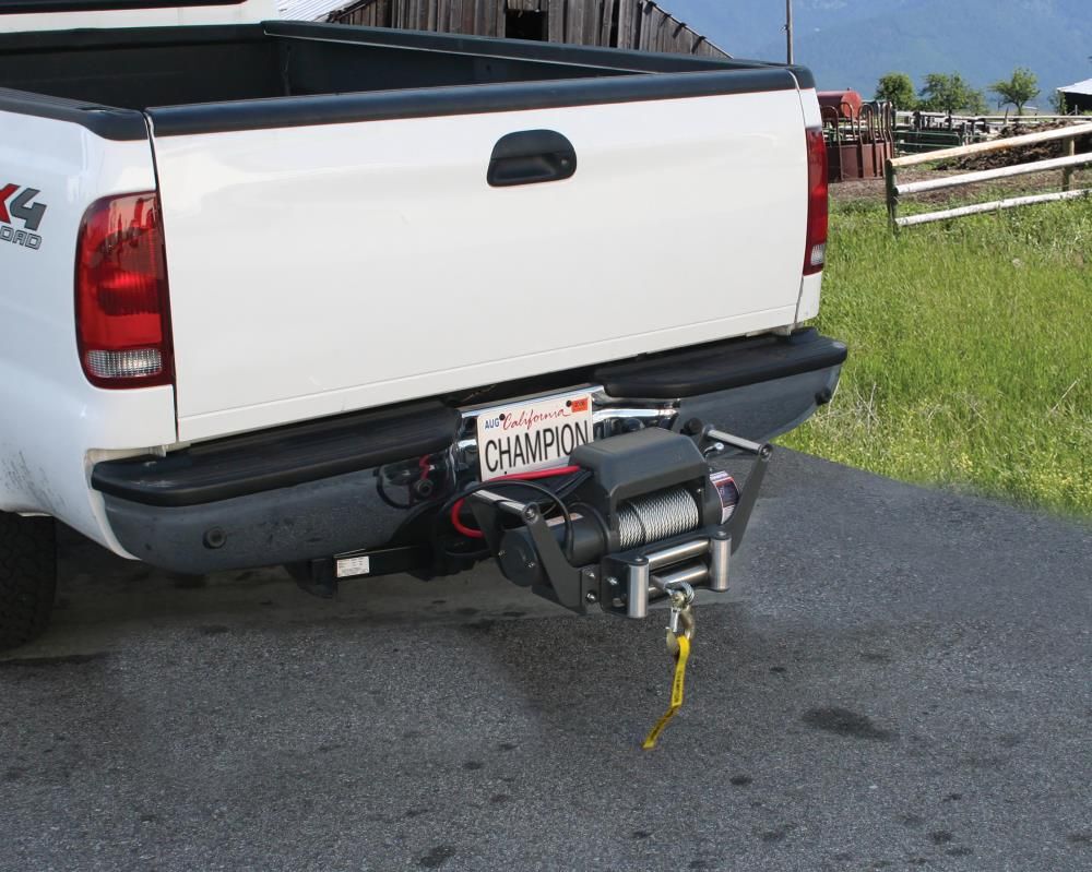 Champion Power Equipment 10000-Lb Truck/SUV Winch Kit with Speed Mount and Remote Control, large image number 3