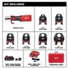 Milwaukee M18 FORCE LOGIC ONE-KEY Press Tool with 1/2"-2" CTS Jaws and M18 PACKOUT 2.5 Gallon Wet Dry Vacuum, small image number 2