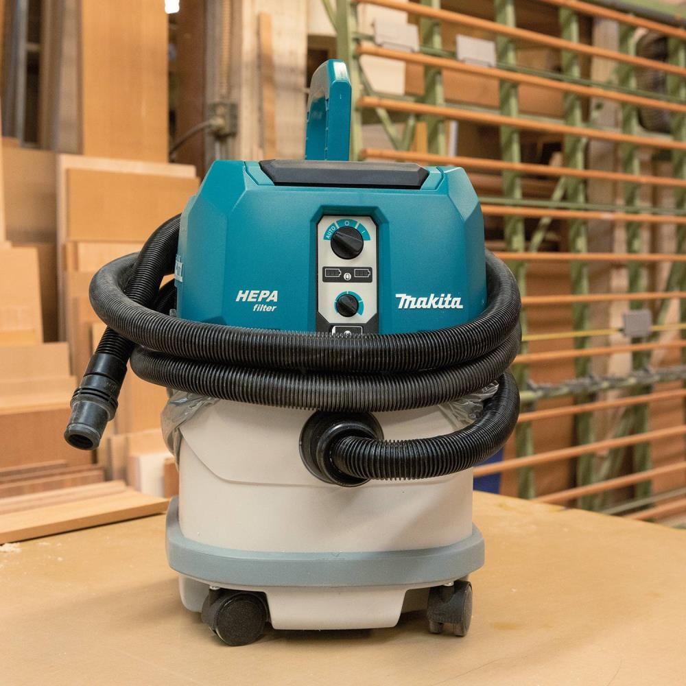 Makita 40V max XGT 4 Gallon HEPA Dry Dust Extractor Kit, large image number 12