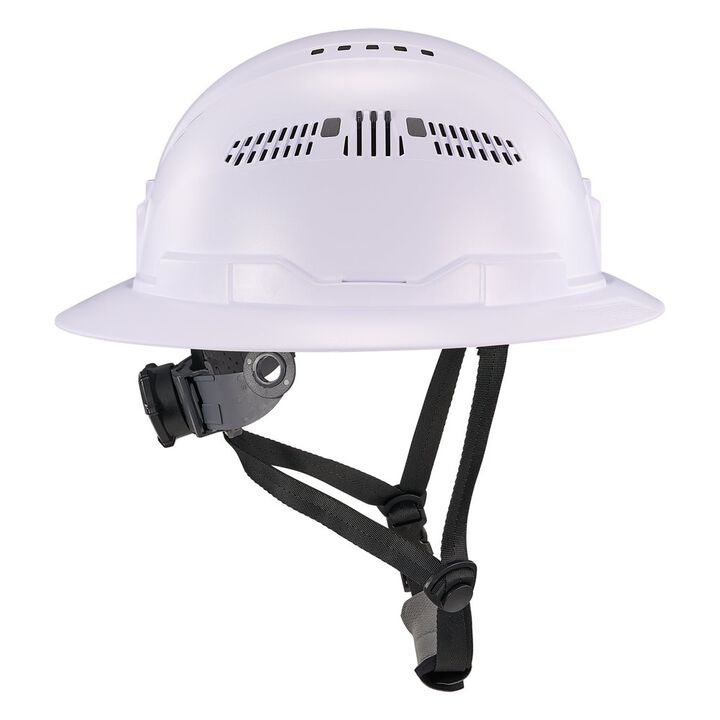 Ergodyne Skullerz 8964 Vented Full Brim Hard Hat, Type 2, Class C, White, large image number 1