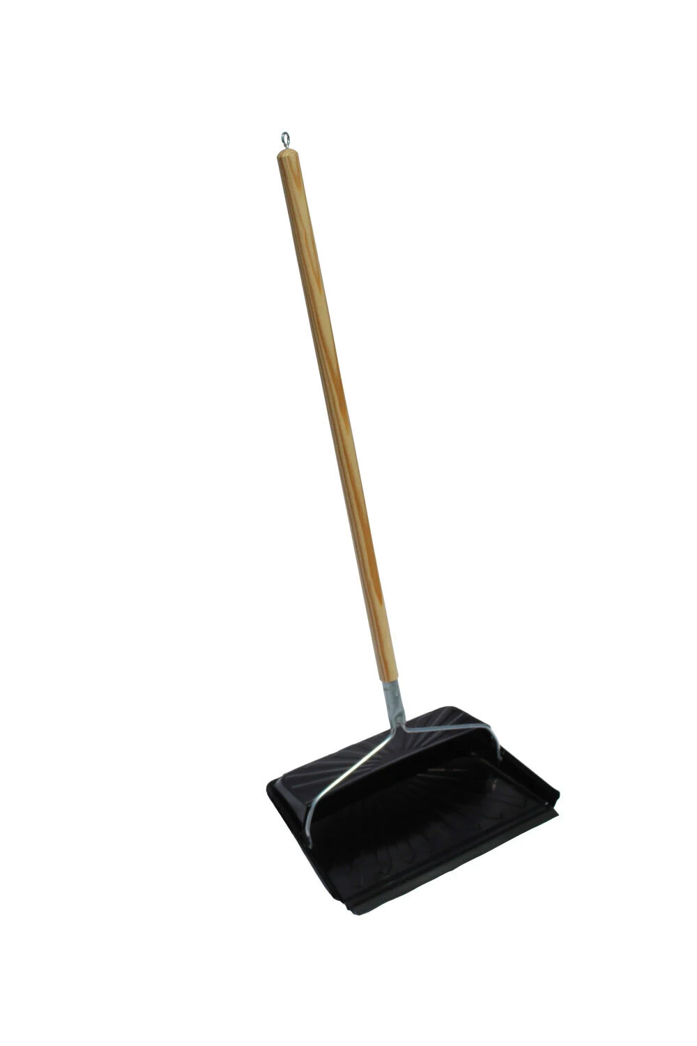 Fulton Corporation Heavy Duty Dustpan with Wooden Handle, large image number 1