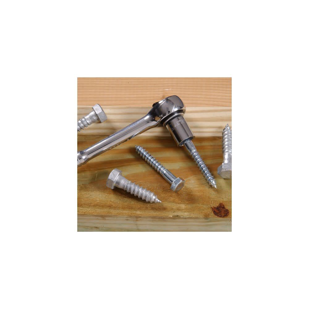 Hillman 1/2-13 x 2in Zinc Hex Lag Screw 50pk, large image number 4