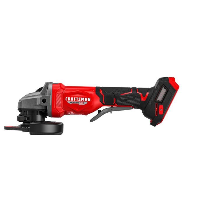 CRAFTSMAN Promotional 20V MAX 4-1/2 Inch Brushless Cordless Angle Grinder (Bare Tool)
