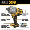 DEWALT 20V MAX XR 3/4 Inch Impact Wrench with Hog Ring (Bare Tool), small image number 3