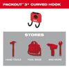 Milwaukee PACKOUT 3 Curved Hook, small image number 3