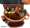 Occidental Leather Adjust-to-Fit Fat Lip Tool Bag Set - Cafe, small