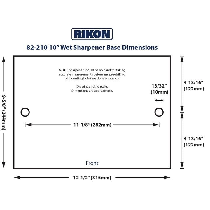 RIKON 10 Inch Variable Speed Wet Sharpener, large image number 3