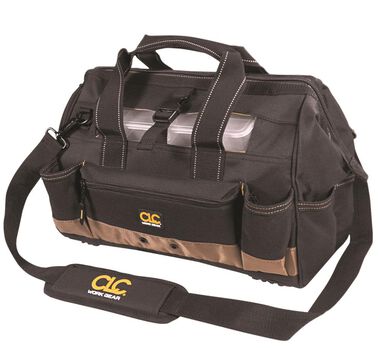 CLC 25 Pocket - 16in Tote Bag with Top Plastic Tray, large image number 1