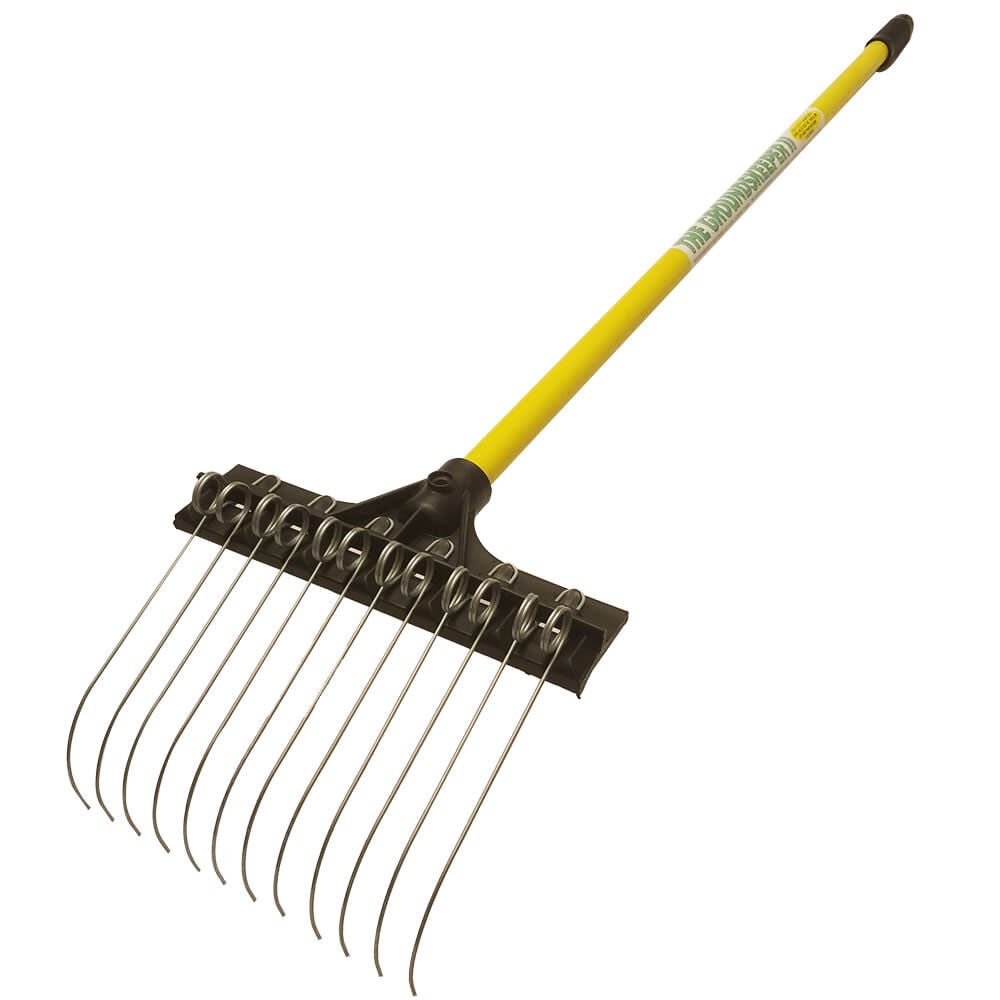 TRG Inc 9in Groundskeeper II Spot Rake, large image number 1