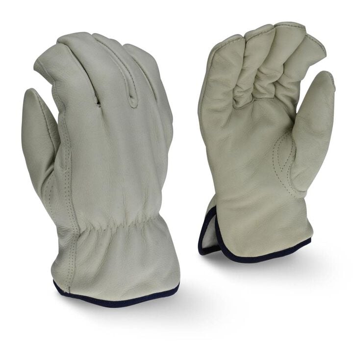 Radians Gloves Premium Grain Cowhide Leather Driver Medium