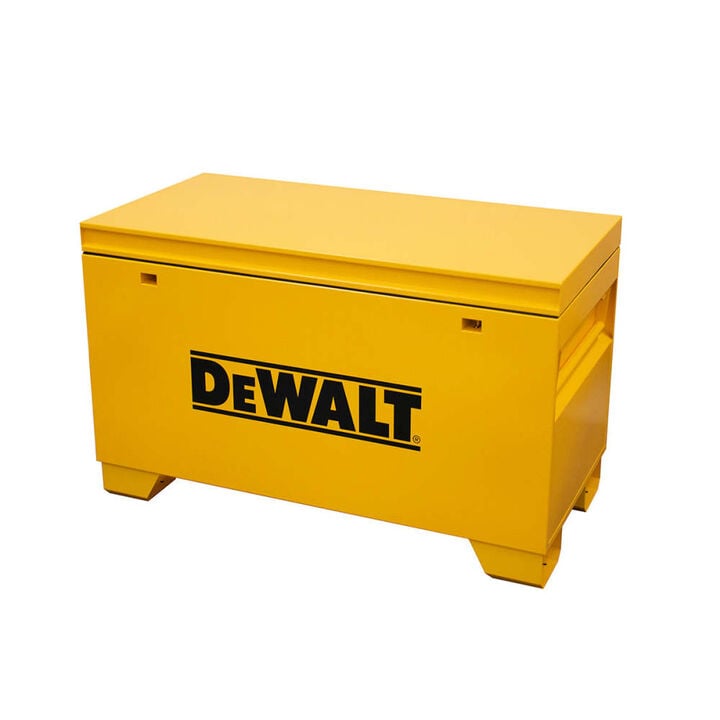 DEWALT 36 Inch Yellow Heavy Duty Steel Jobsite Box, large image number 2