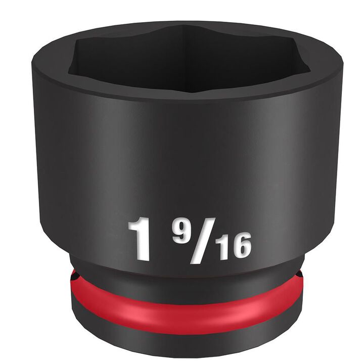 Milwaukee Impact Socket 1/2in Drive 1 9/16in Standard 6 Point, large image number 0