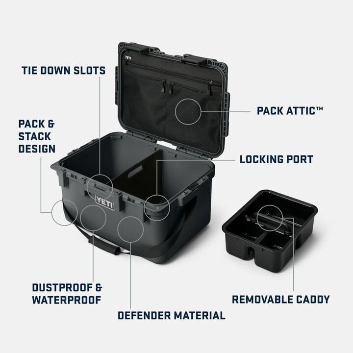 YETI Loadout GoBox 30 Gear Case Black, large image number 10