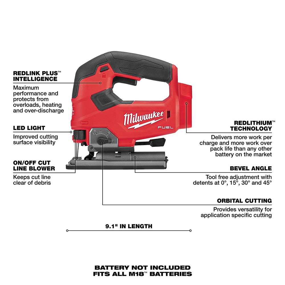 Milwaukee jigsaw on sale m18 fuel