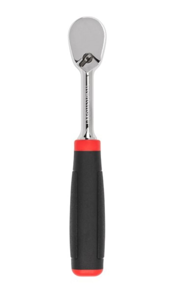 Tekton 1/4 Inch Drive x 6 Inch Non Quick Release Comfort Grip Ratchet, large image number 0
