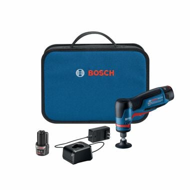 Bosch 12V Max Brushless 1/4 Inch Right Angle Die Grinder Kit with 3 Ah Battery 2pk