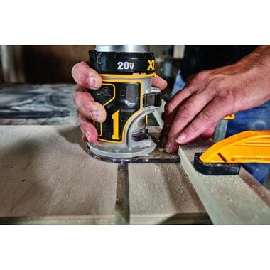 DEWALT 1/4-in Variable Speed Brushless Fixed Cordless Router (Bare Tool), large image number 4