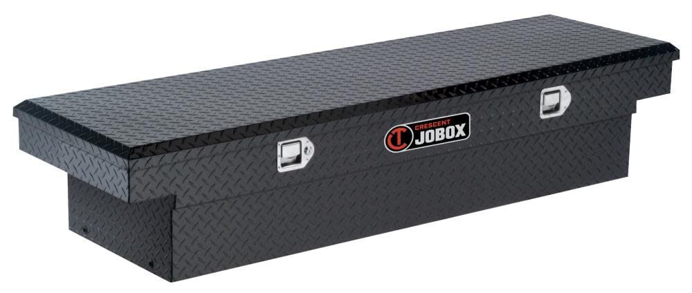 Crescent JOBOX Aluminum Mid-Size Low-Profile Single Lid Crossover Black – 1-310002